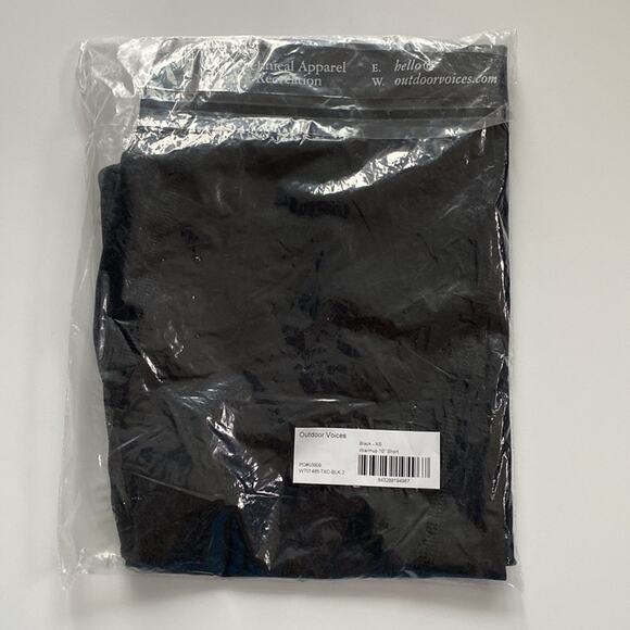 Outdoor Voices Warmup 10" Short Black Size XS - Picture 5 of 5